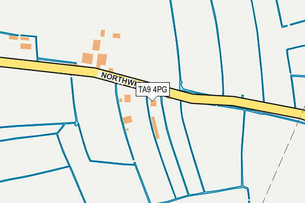 TA9 4PG map - OS OpenMap – Local (Ordnance Survey)