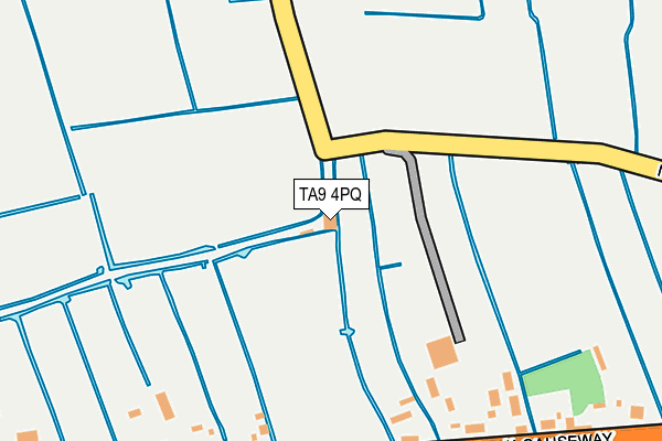 TA9 4PQ map - OS OpenMap – Local (Ordnance Survey)