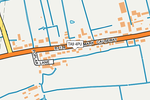 TA9 4PU map - OS OpenMap – Local (Ordnance Survey)