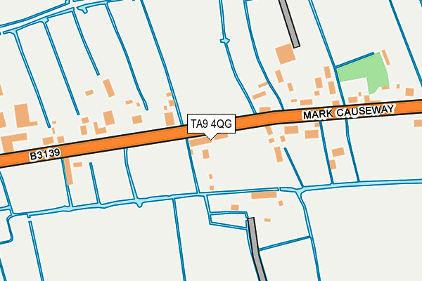 TA9 4QG map - OS OpenMap – Local (Ordnance Survey)