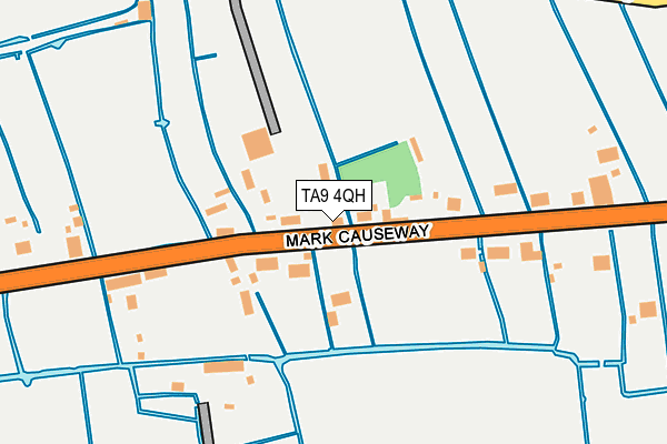 TA9 4QH map - OS OpenMap – Local (Ordnance Survey)