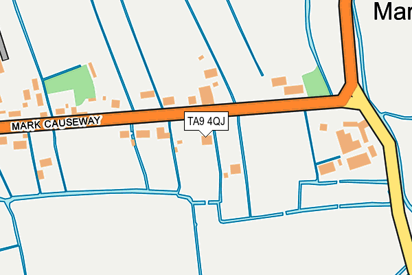 TA9 4QJ map - OS OpenMap – Local (Ordnance Survey)