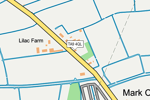 TA9 4QL map - OS OpenMap – Local (Ordnance Survey)