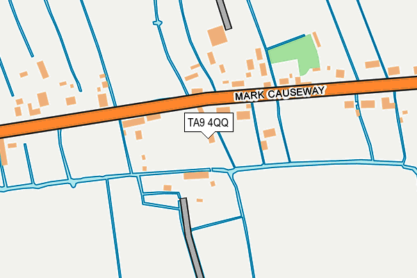 TA9 4QQ map - OS OpenMap – Local (Ordnance Survey)
