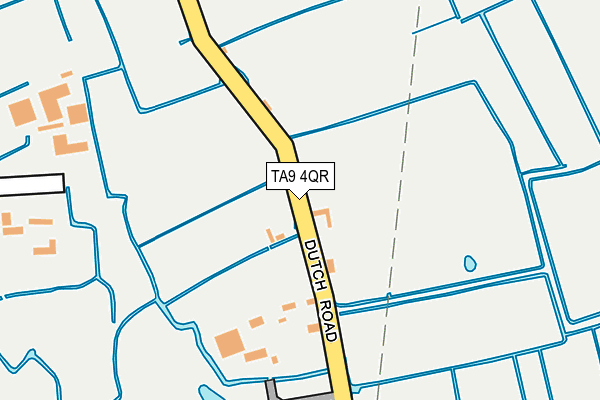 TA9 4QR map - OS OpenMap – Local (Ordnance Survey)