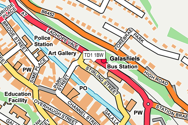 Map of CULLEN KILSHAW LLP at local scale