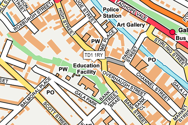 Map of THE ARTISAN SCOTCH EGG COMPANY LTD at local scale