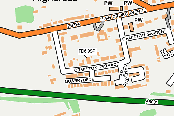Map of REIVER VETERINARY SERVICES LIMITED at local scale
