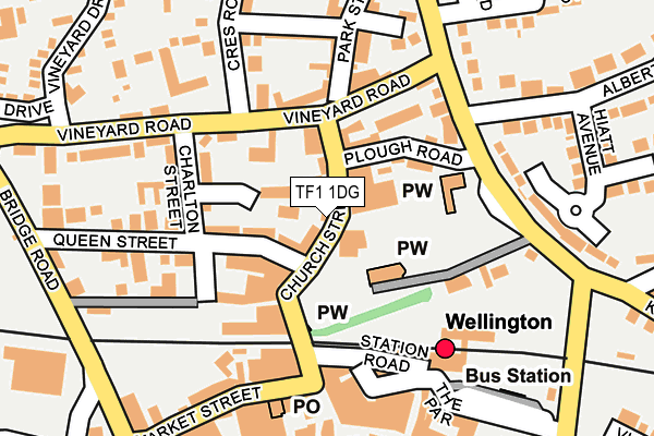 Map of ETAXATION LTD at local scale