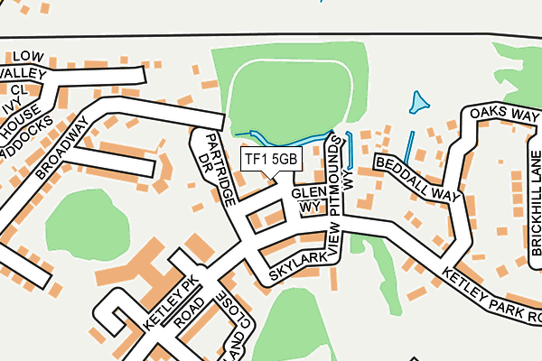 TF1 5GB map - OS OpenMap – Local (Ordnance Survey)