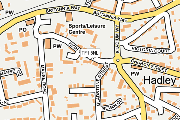 Map of PRO SHELF LTD at local scale