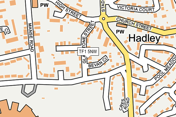 Map of HASANSBMT LTD at local scale