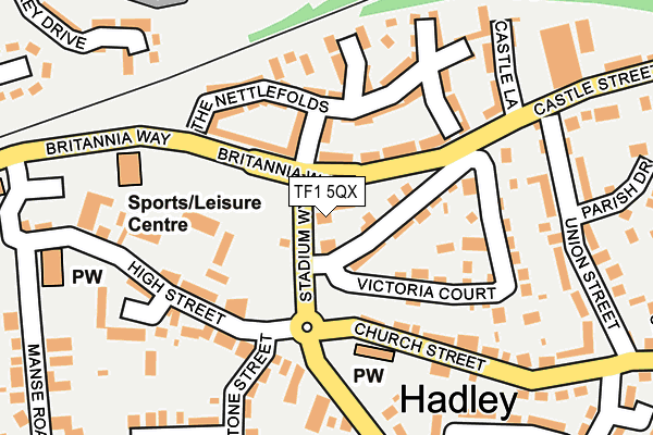 Map of TEL4SALE AND CORPORATE PROPERTY MANAGEMENT LTD at local scale
