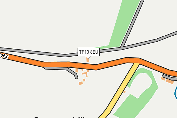 TF10 8EU map - OS OpenMap – Local (Ordnance Survey)