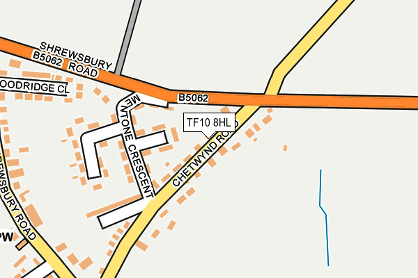 Map of BROOKDALE BUILDING SERVICES LIMITED at local scale