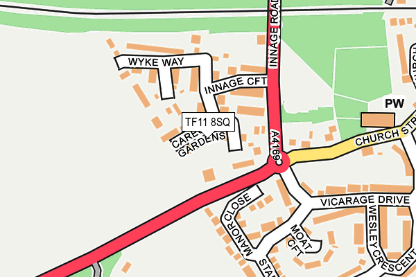 Map of SPECTATRON TRANSPORT LIMITED at local scale
