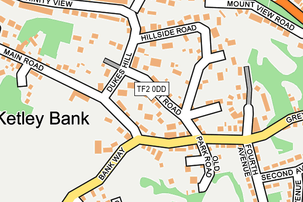 TF2 0DD map - OS OpenMap – Local (Ordnance Survey)