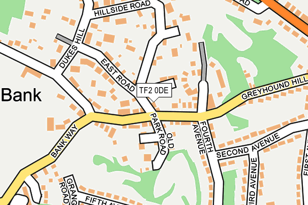 TF2 0DE map - OS OpenMap – Local (Ordnance Survey)