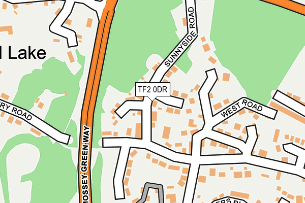 TF2 0DR map - OS OpenMap – Local (Ordnance Survey)