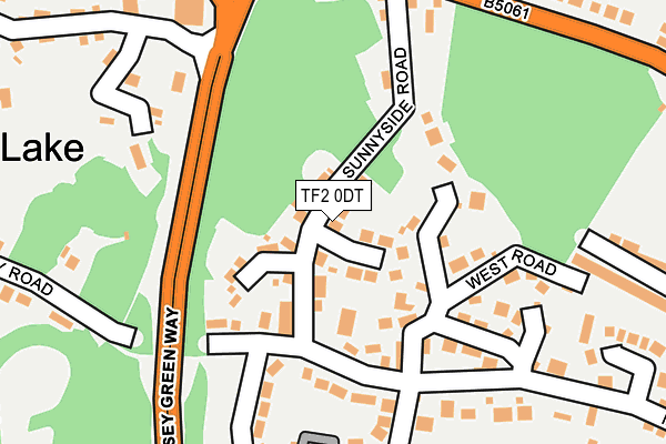 TF2 0DT map - OS OpenMap – Local (Ordnance Survey)