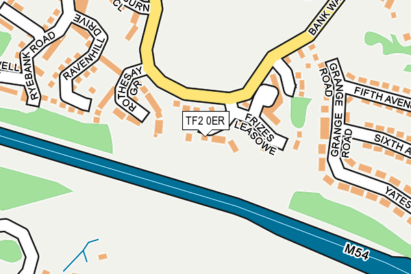 TF2 0ER map - OS OpenMap – Local (Ordnance Survey)