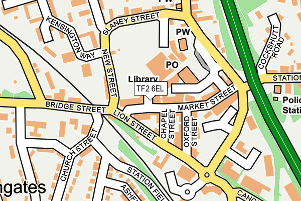 Map of THE OLD LANTERN PUB LIMITED at local scale