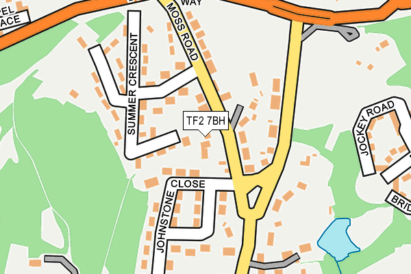 TF2 7BH map - OS OpenMap – Local (Ordnance Survey)
