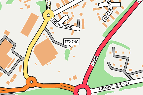 TF2 7NG map - OS OpenMap – Local (Ordnance Survey)