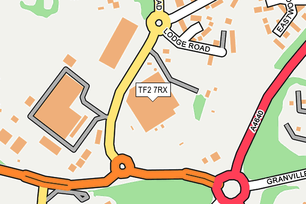 TF2 7RX map - OS OpenMap – Local (Ordnance Survey)