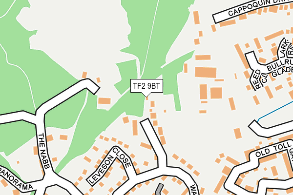 TF2 9BT map - OS OpenMap – Local (Ordnance Survey)