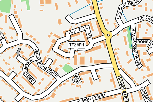 TF2 9FH map - OS OpenMap – Local (Ordnance Survey)