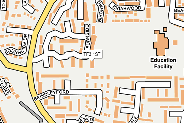 TF3 1ST map - OS OpenMap – Local (Ordnance Survey)