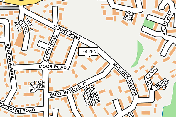 TF4 2EN map - OS OpenMap – Local (Ordnance Survey)