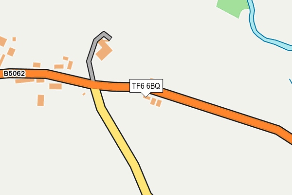 TF6 6BQ map - OS OpenMap – Local (Ordnance Survey)