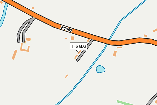 TF6 6LG map - OS OpenMap – Local (Ordnance Survey)