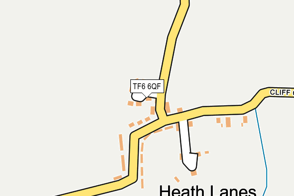 TF6 6QF map - OS OpenMap – Local (Ordnance Survey)
