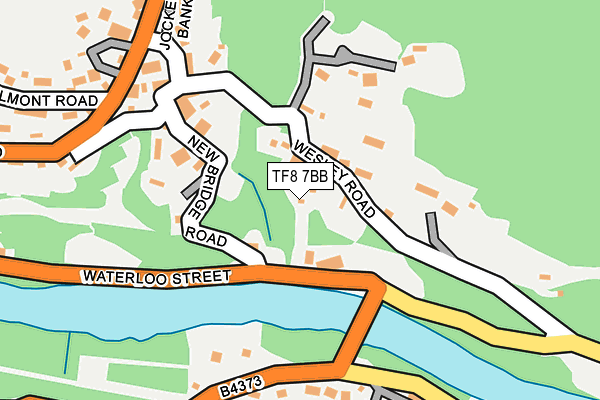 TF8 7BB map - OS OpenMap – Local (Ordnance Survey)