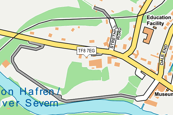TF8 7EG map - OS OpenMap – Local (Ordnance Survey)