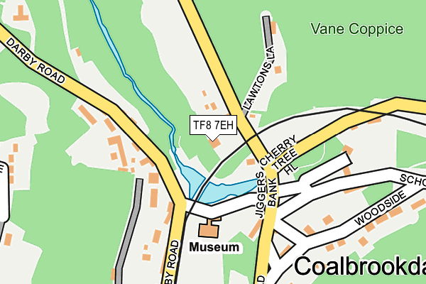 TF8 7EH map - OS OpenMap – Local (Ordnance Survey)