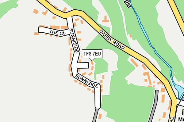 TF8 7EU map - OS OpenMap – Local (Ordnance Survey)