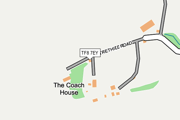 TF8 7EY map - OS OpenMap – Local (Ordnance Survey)