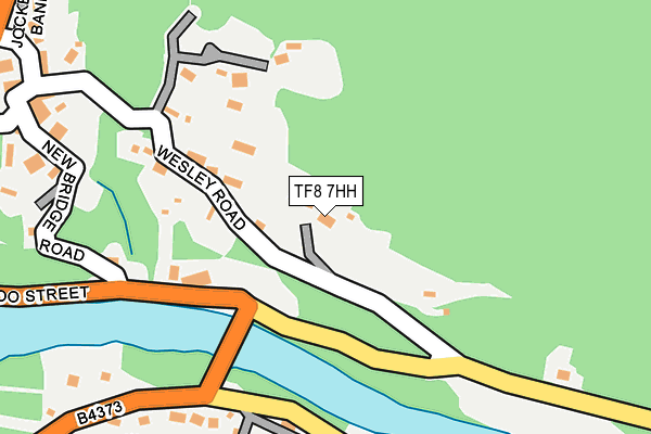 TF8 7HH map - OS OpenMap – Local (Ordnance Survey)