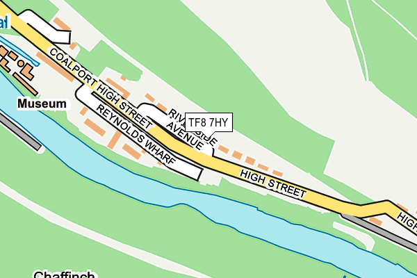 TF8 7HY map - OS OpenMap – Local (Ordnance Survey)