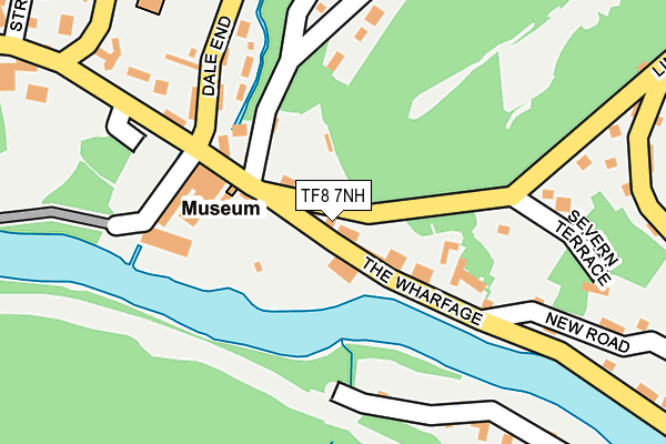 TF8 7NH map - OS OpenMap – Local (Ordnance Survey)