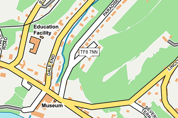 TF8 7NN map - OS OpenMap – Local (Ordnance Survey)