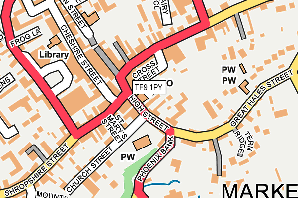Map of IRON TRAVEL LTD at local scale