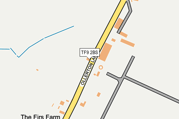 TF9 2BS map - OS OpenMap – Local (Ordnance Survey)