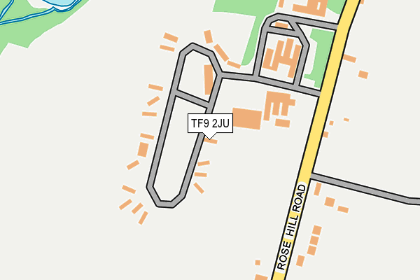 TF9 2JU map - OS OpenMap – Local (Ordnance Survey)
