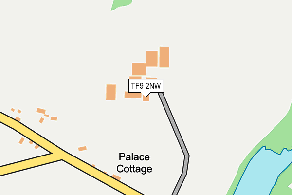 TF9 2NW map - OS OpenMap – Local (Ordnance Survey)