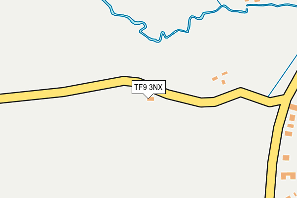 TF9 3NX map - OS OpenMap – Local (Ordnance Survey)